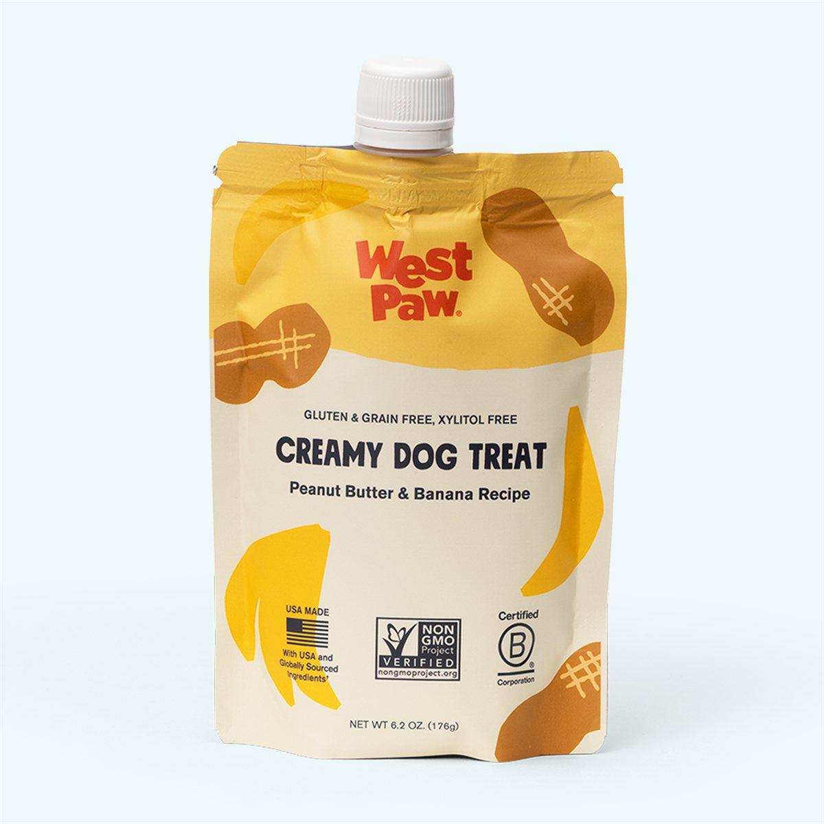 Dog Treats Peanut Butter and Banana All-Natural Crunchy Bite