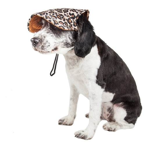 dog-cheetah-hat-patterned-uv-protection-sun-visor-cap-b-luxury-view-2 | Majestic Pet Kingdom