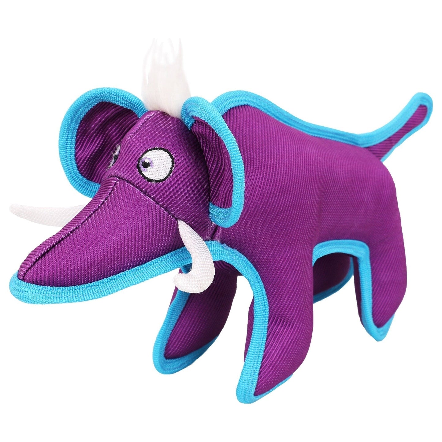 Pet Life ® 'Dura-Chew' Plush Animal Nylon Squeaker Dog Toy