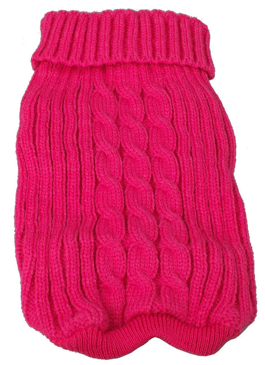 Pet Life ® Heavy Cotton Rib-Collared Fashion Dog Sweater - Detail Angle 2 | Majestic Pet Kingdom
