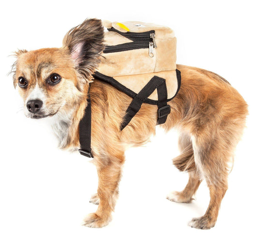 dog-backpack-harness-animated-teddy-dual-pocket-walking-vest-luxury-view-2 | Majestic Pet Kingdom