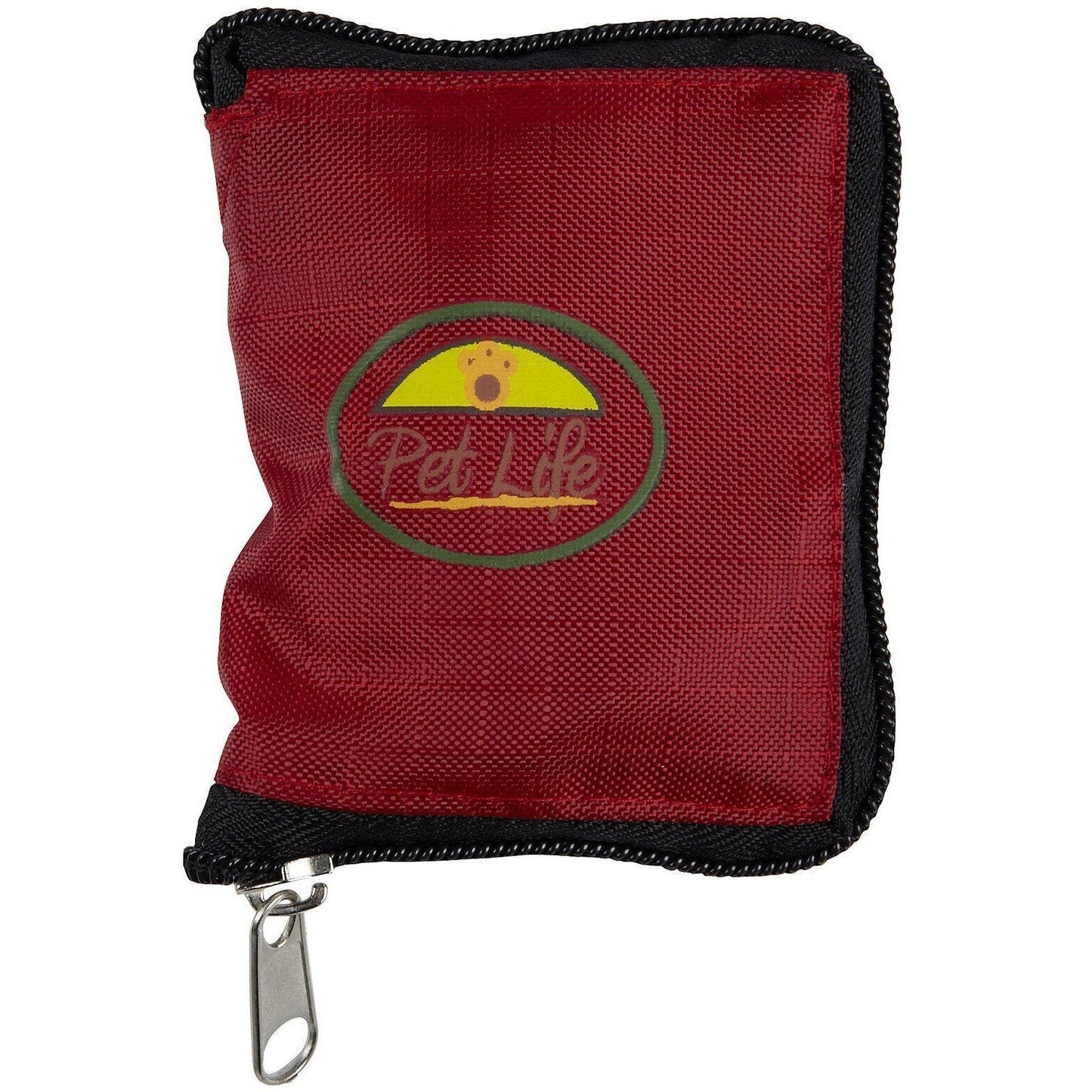Dog Bowl Wallet Folding Zippered Waterproof Travel Canvas Dish - Detail Angle 7 | Majestic Pet Kingdom
