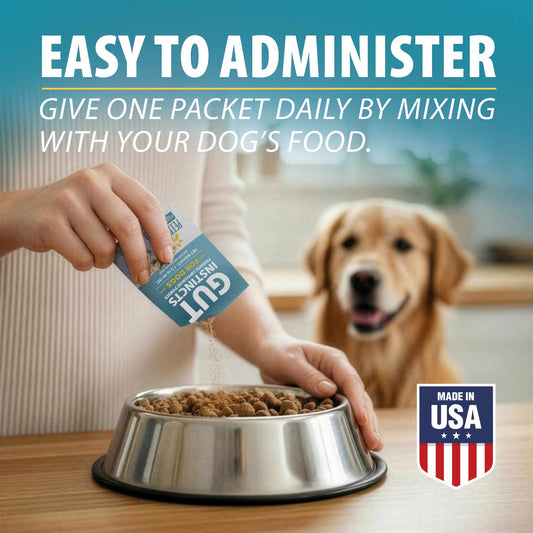Dog Probiotics Gut Instincts Daily Digestive Packets 30-Count