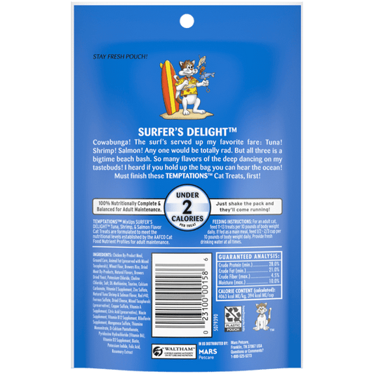 Temptations Mixups Surfers Delight Cat Treat