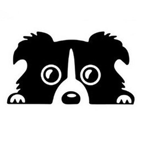 Reflective Peeking Cat Animal Car Styling Decorative Stickers Auto Window Decals Reflective PET Cartoon Car Vinyl Sticker Decal Car Accessories Cat Watching Vinyl Reflective Decals Waterproof Funny Self-Adhesive for Car Window Bumper Laptop Motorcycle
