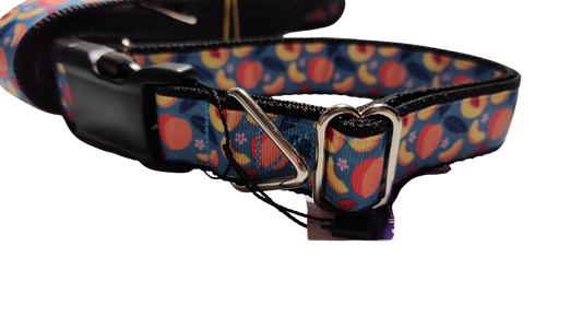 Peach Blossoms Nylon Dog Collar | Purrfect Pet Kingdom