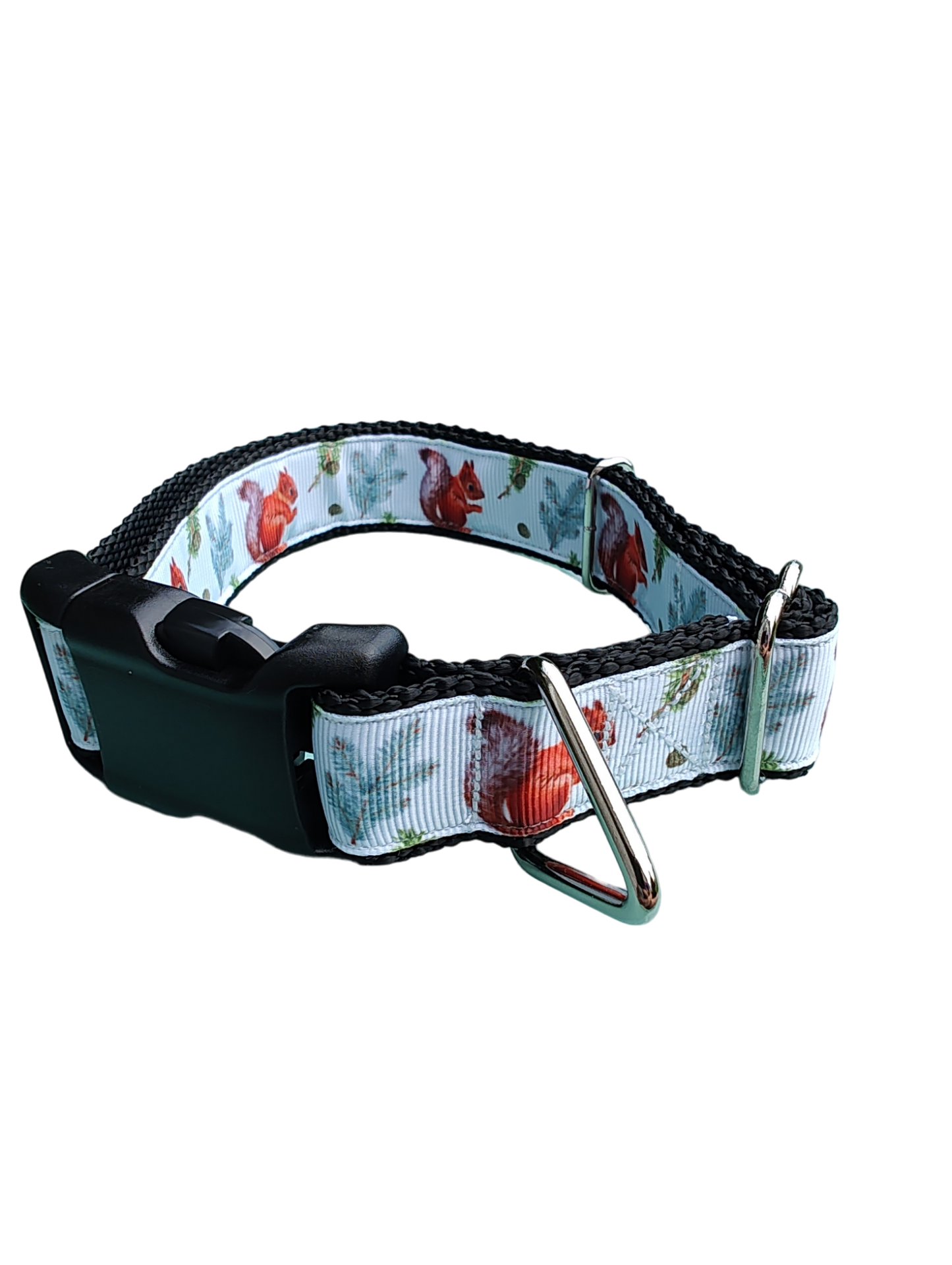 Forest Squirrel Nylon Dog Collar | Purrfect Pet Kingdom