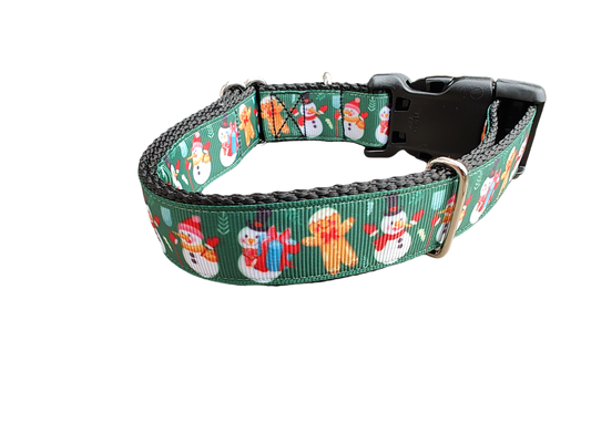 Winter Friends Nylon Dog Collar | Purrfect Pet Kingdom