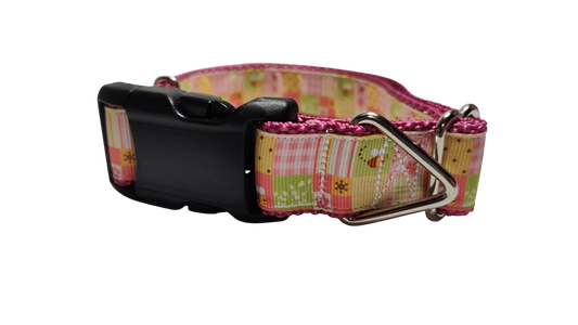 Quilting Bees Nylon Dog Collar | Purrfect Pet Kingdom