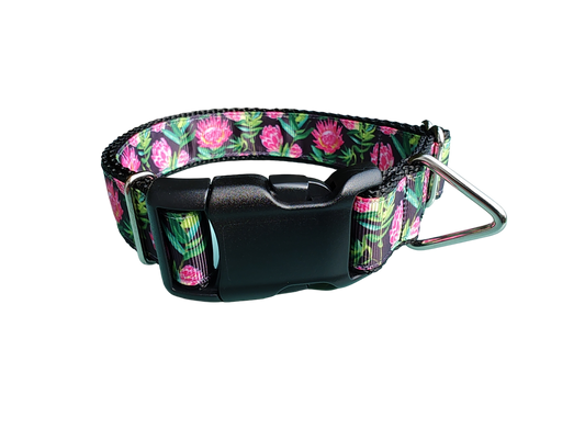 Protea Flower Nylon Dog Collar | Purrfect Pet Kingdom