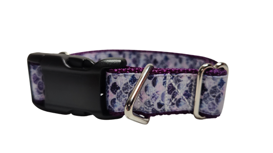 Purple Scales Nylon Dog Collar | Purrfect Pet Kingdom