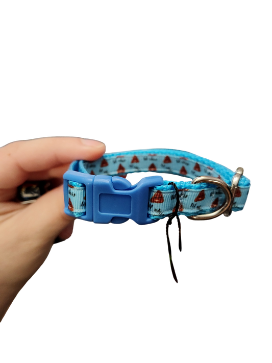 1/2" Lil Shit Nylon Dog / Cat Collar
