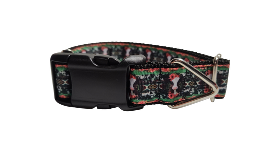 Western Cow Nylon Dog Collar | Purrfect Pet Kingdom