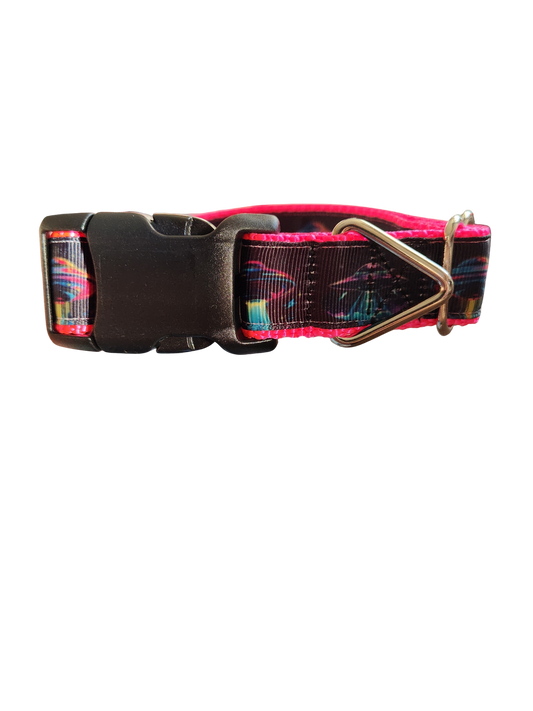 Neon UFO Nylon Dog Collar | Purrfect Pet Kingdom