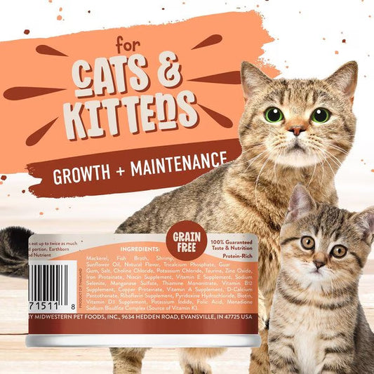 Earthborn Grain Free All Life Stages Catalina Catch Wet Cat Food - Majestic Pet Kingdom