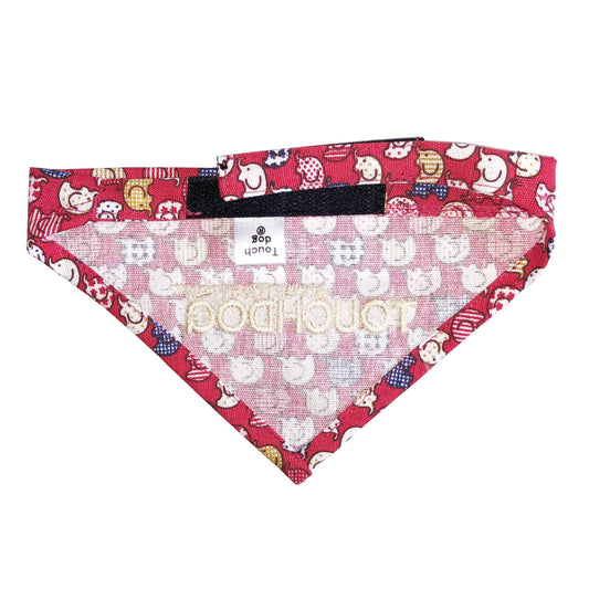 dog-elephant-bana-hook-loop-adjustable-neck-scarf-bib-luxury-view-2 | Majestic Pet Kingdom