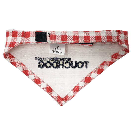 dog-plaid-bana-hook-loop-adjustable-neck-scarf-bib-luxury-view-2 | Majestic Pet Kingdom