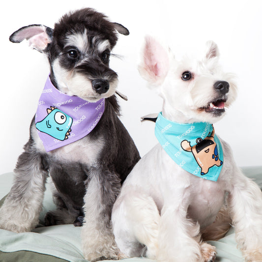 dog-star-bana-hook-loop-adjustable-neck-scarf-bib-luxury-view-2 | Majestic Pet Kingdom
