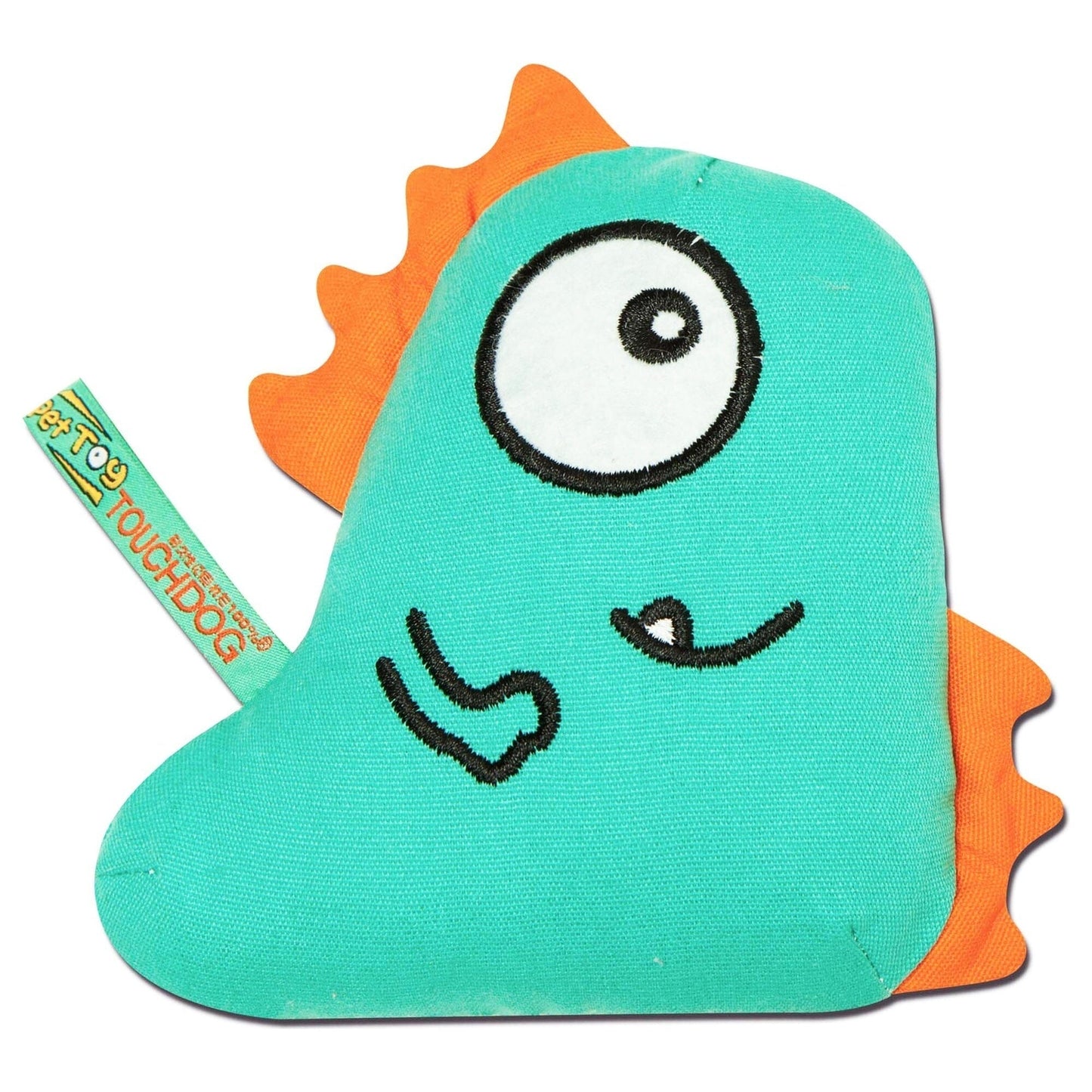 Touchdog Cartoon Shoe-faced Monster Plush Dog Toy