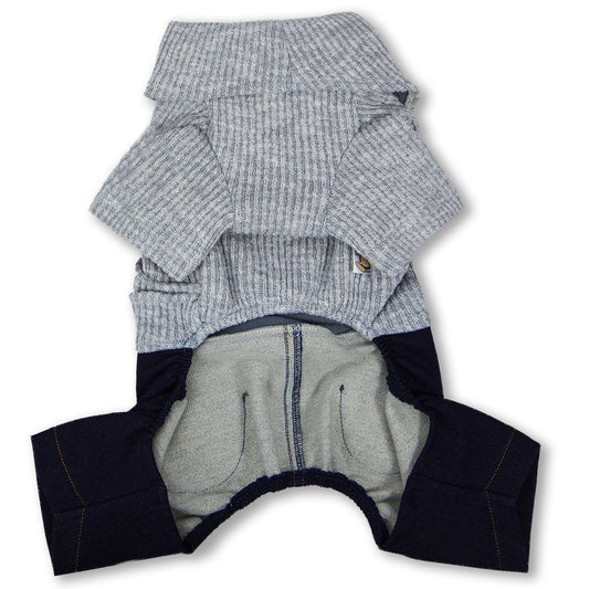 dog-full-body-sweater-vogue-neck-wrap-warm-winter-jumpsuit-luxury-view-2 | Majestic Pet Kingdom