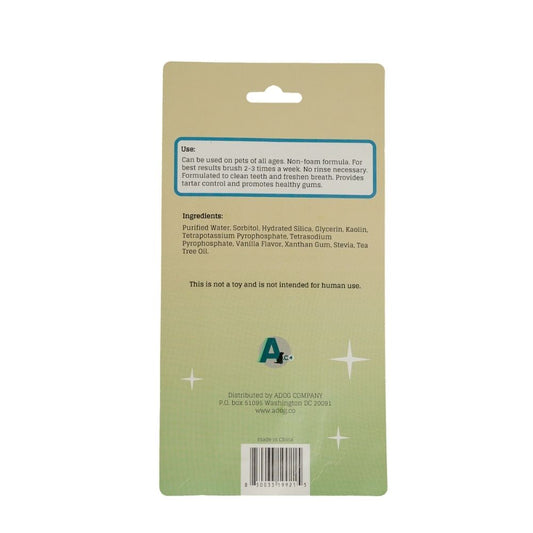 Triple Headed Dog Toothbrush & Natural Toothpaste Kit