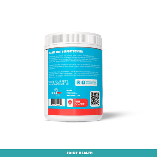 UBAVET Joint Support Gold Powder for Dogs & Cats (8.8 oz)