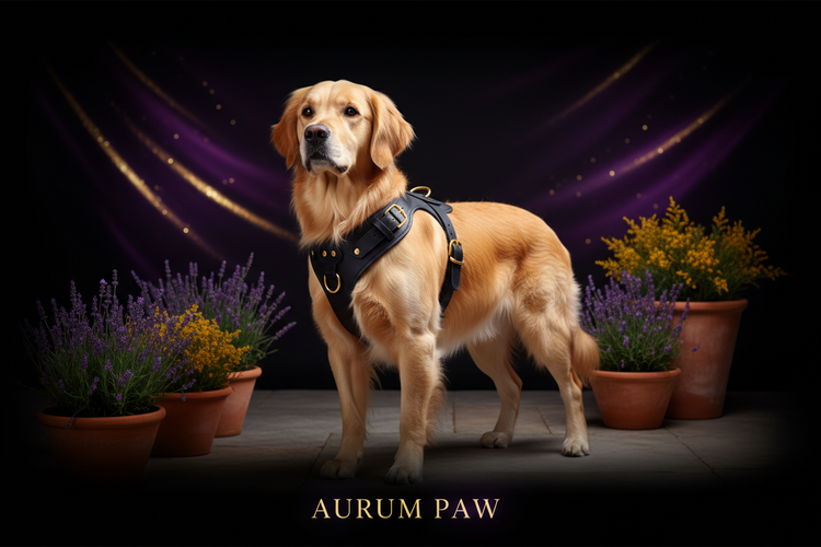 Bespoke Harnesses Padded Step-In & No-Pull Leather Dog Harnesses - Majestic Pet Kingdom