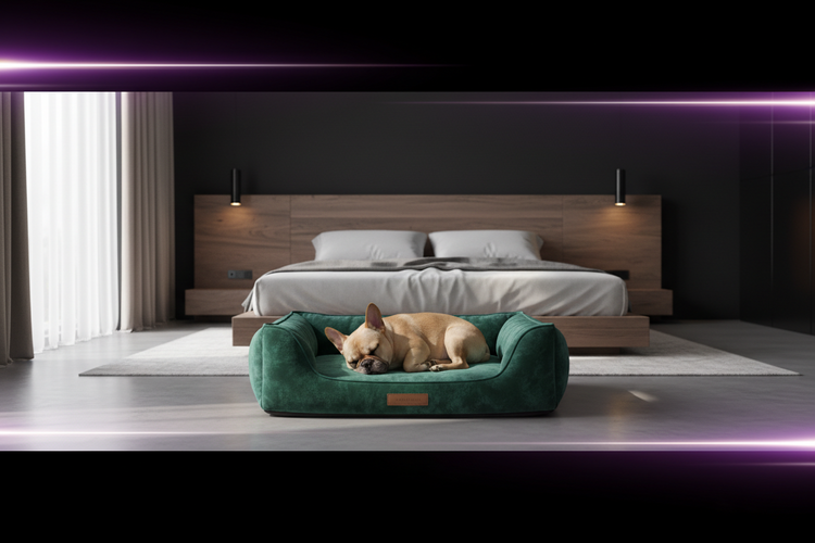 Velvet Bolster Orthopedic Cushions & Calming Pet Beds - Majestic Pet Kingdom