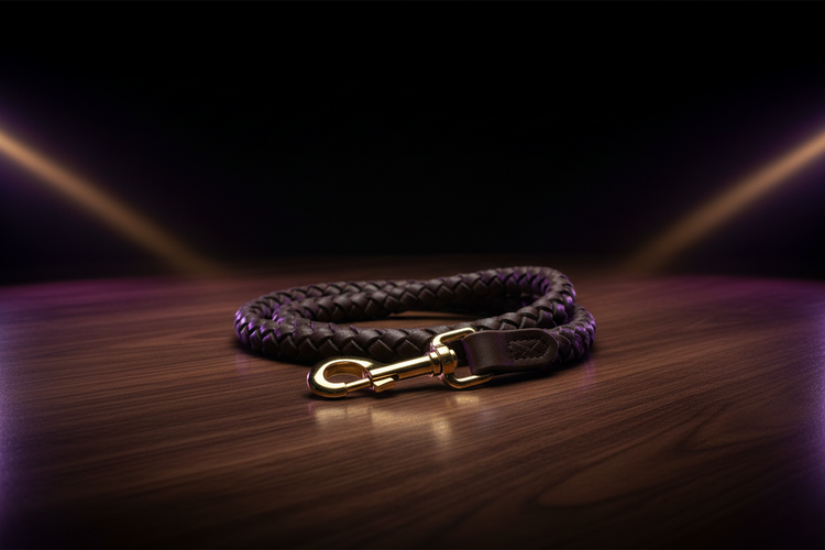 Signature Leashes Waterproof PVC & Braided Leather Dog Leashes - Majestic Pet Kingdom