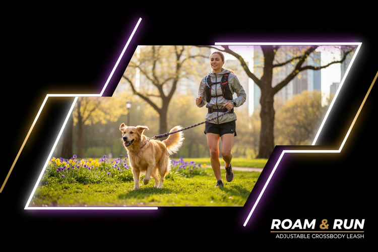 Hands-Free Crossbody Leashes | Majestic Pet KingdomT
