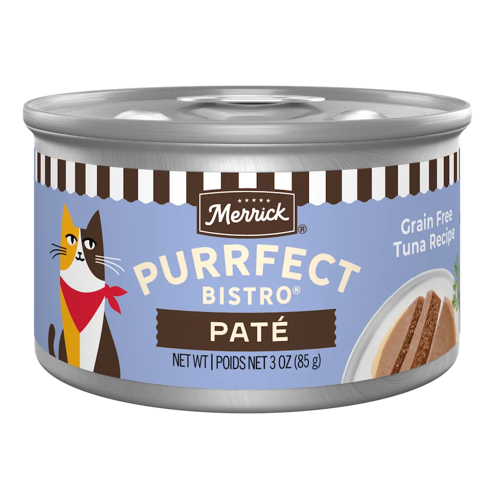 Merrick Purrfect Bistro Grain Free Adult Tuna Pate Cat Food - Majestic Pet Kingdom