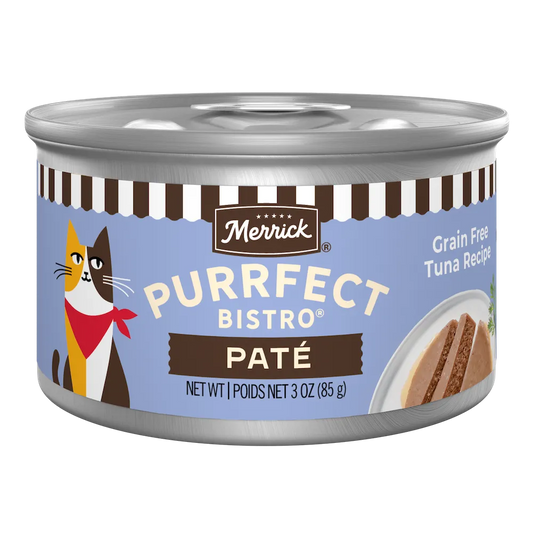 Merrick Purrfect Bistro Grain Free Adult Tuna Pate Cat Food - Majestic Pet Kingdom