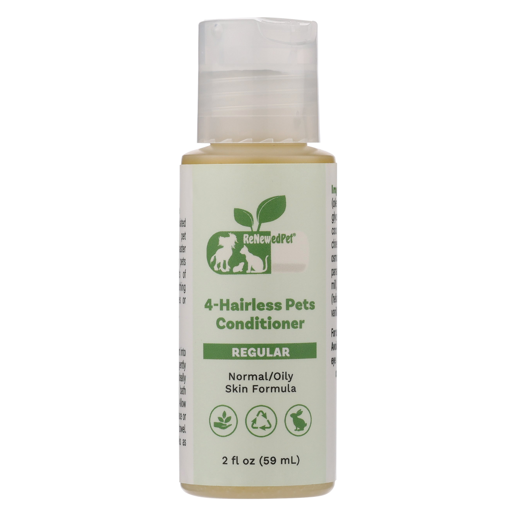 Gentle Regular Skin Moisturizing Conditioner for Hairless Pets