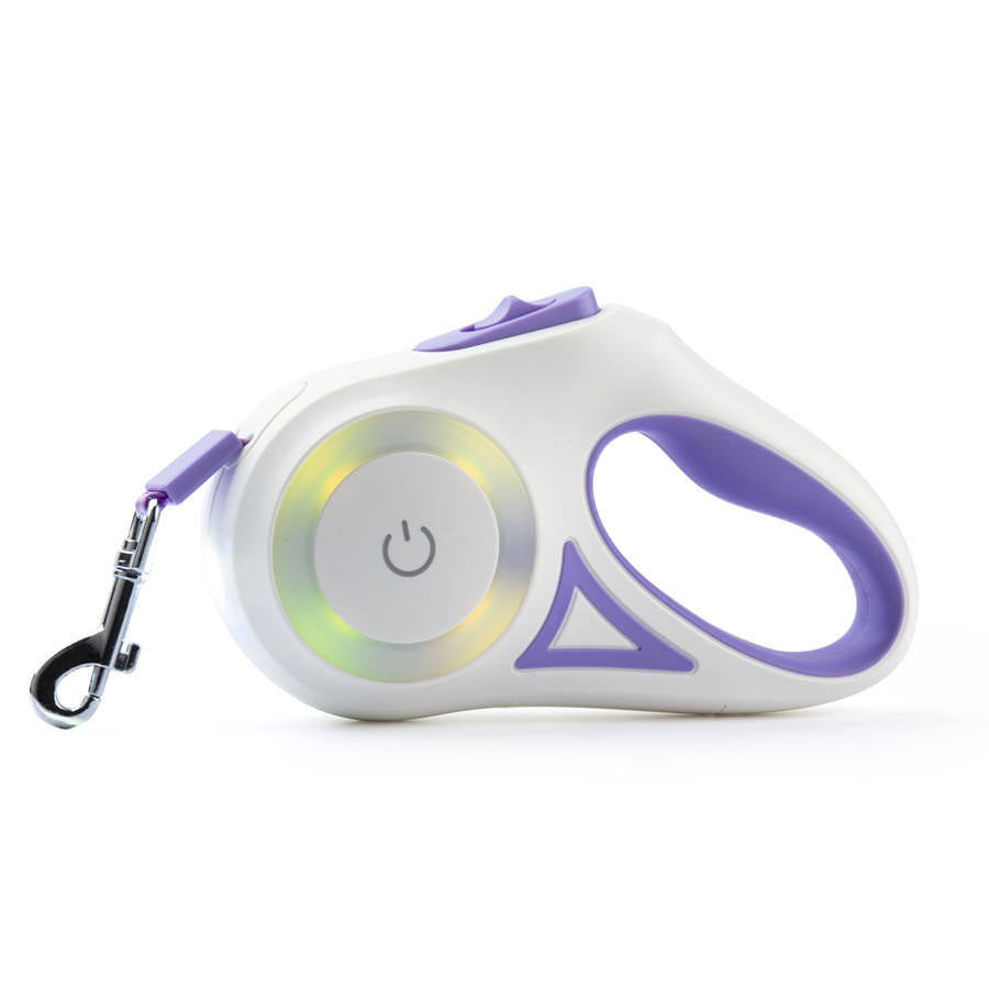 Glowing Luminous Automatic Retractable Dog Leash Rope