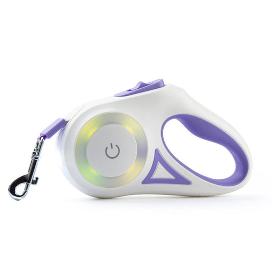 Glowing Luminous Automatic Retractable Dog Leash Rope