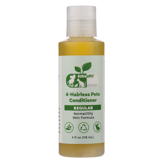 Gentle Regular Skin Moisturizing Conditioner for Hairless Pets