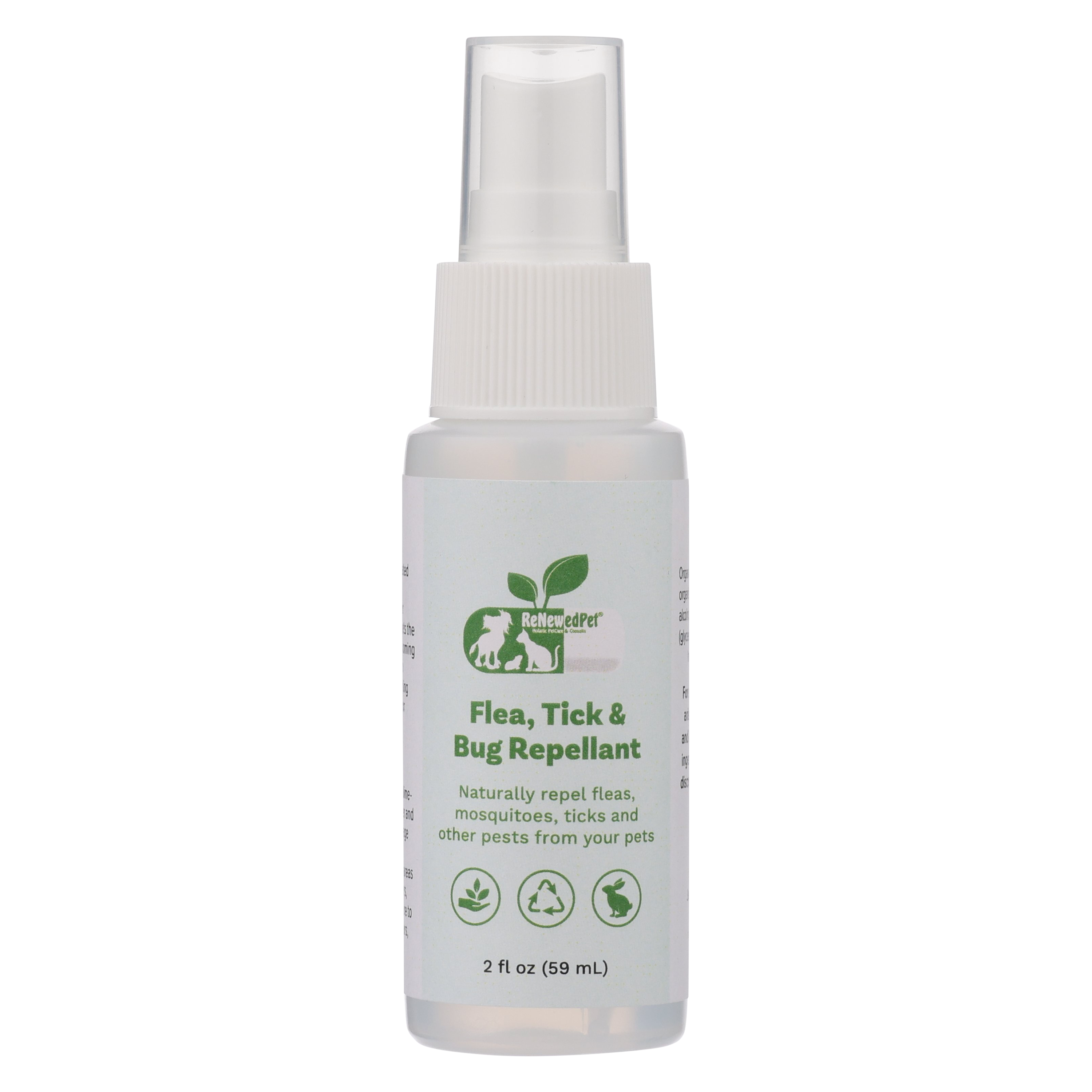 Natural Flea, Tick & Bug Repellent Spray for Dogs & Cats