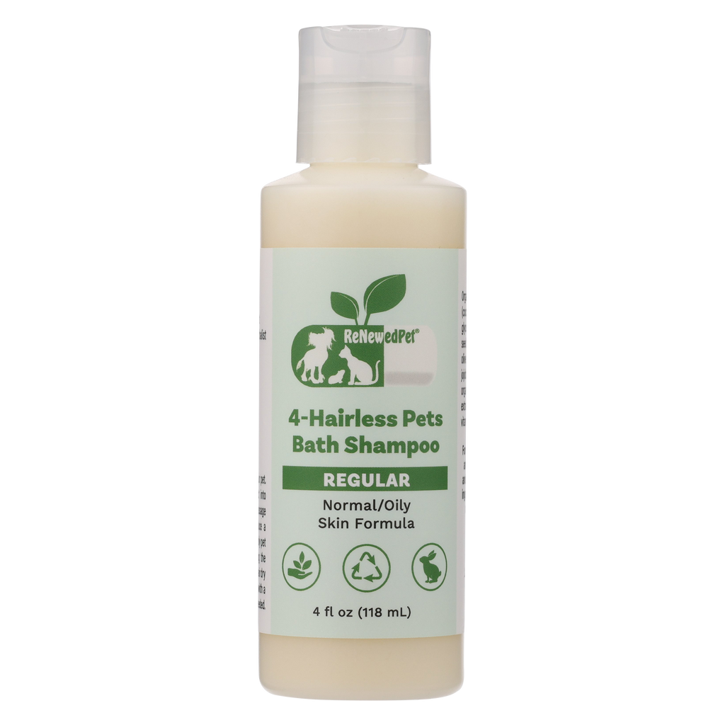 Gentle Regular Skin Care Shampoo for Hairless Pets