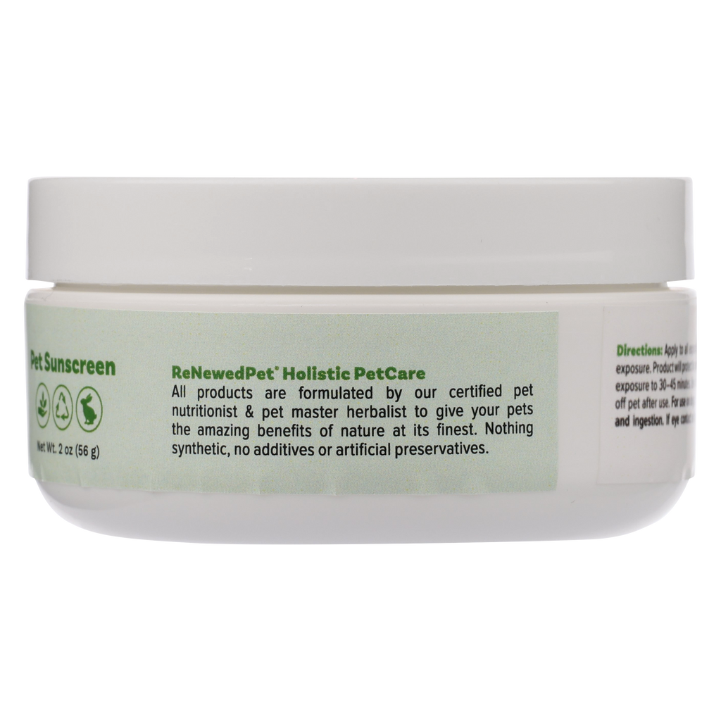 Natural Organic Sunscreen Lotion Shield for Dogs & Cats - Majestic Pet Kingdom