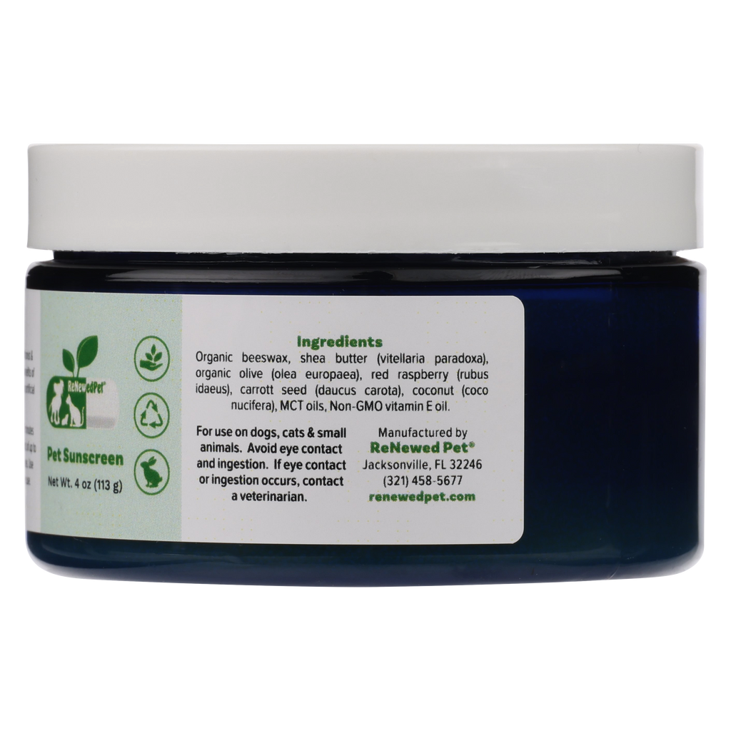 Natural Organic Sunscreen Lotion Shield for Dogs & Cats - Majestic Pet Kingdom