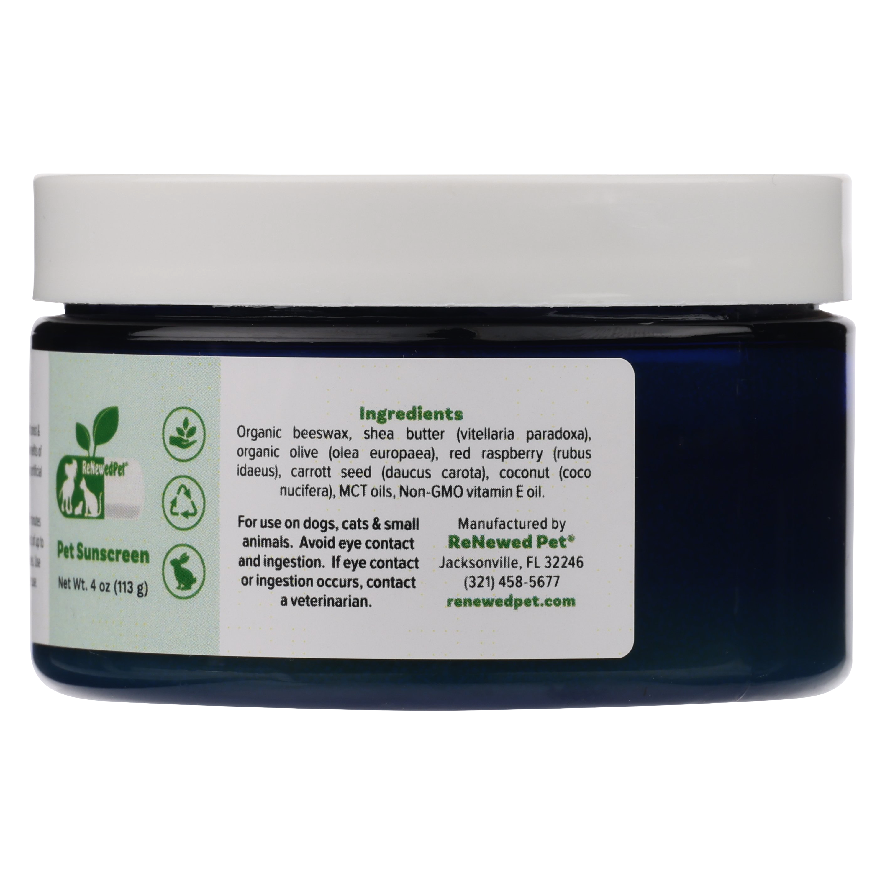 Natural Organic Sunscreen Lotion Shield for Dogs & Cats - Majestic Pet Kingdom