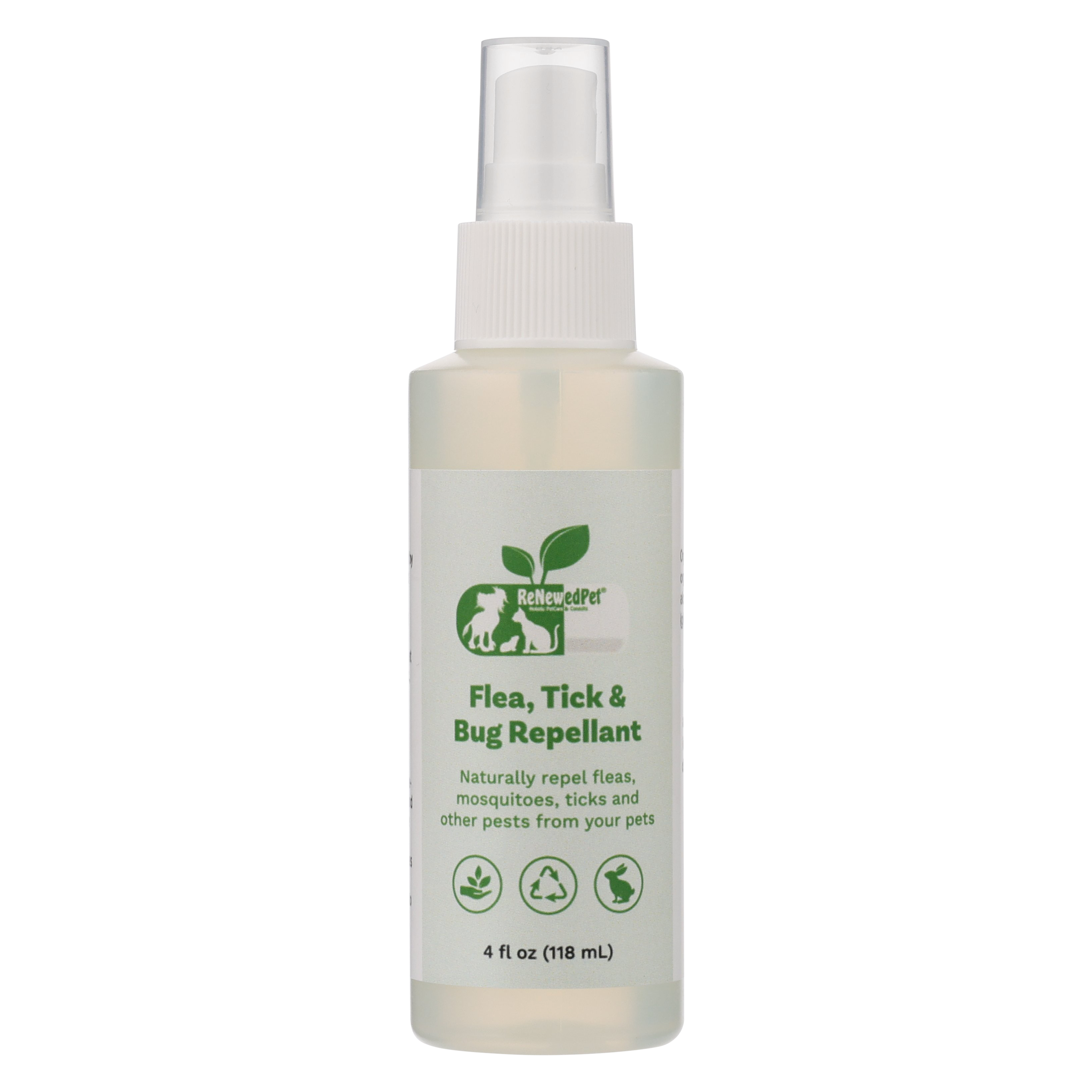 Natural Flea, Tick & Bug Repellent Spray for Dogs & Cats