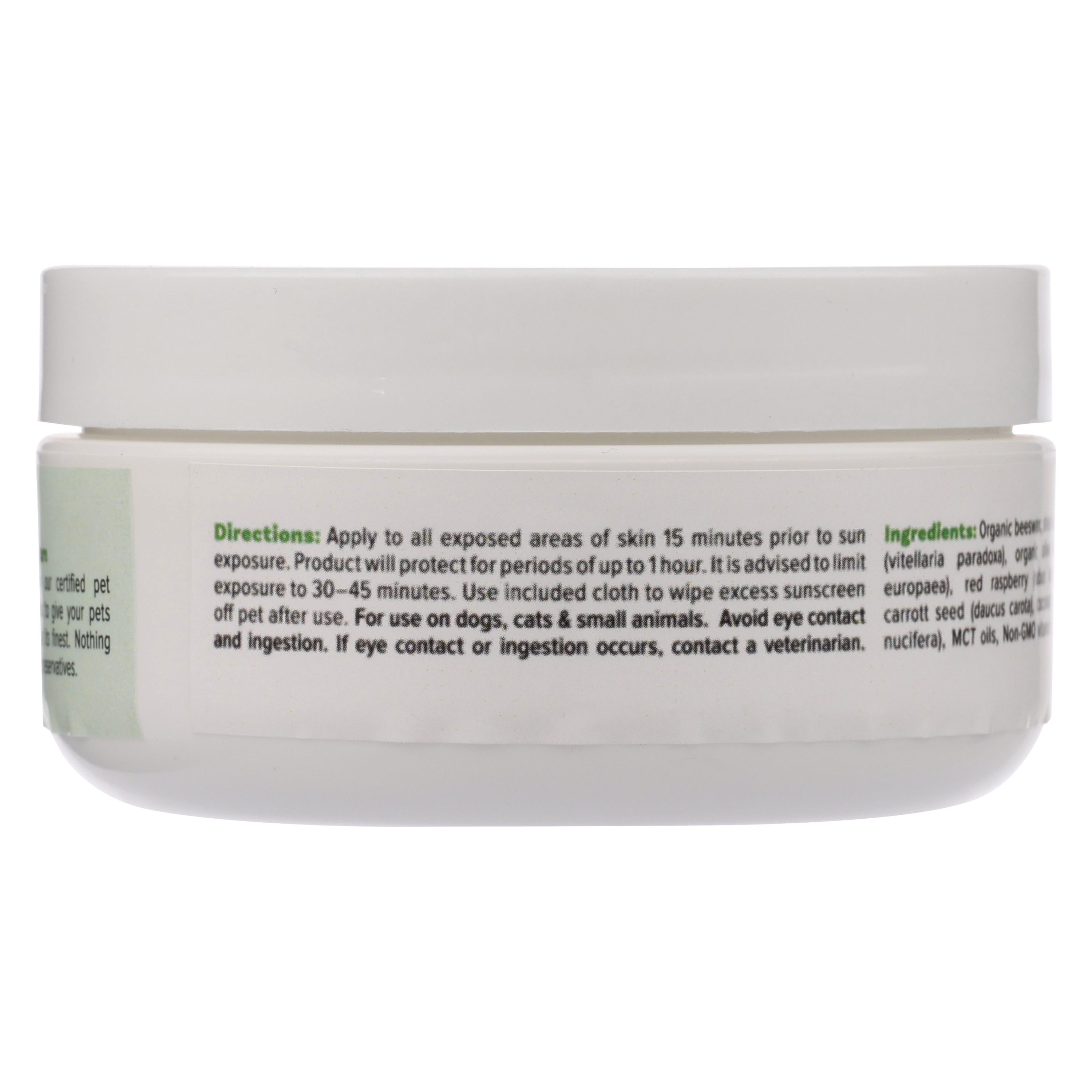 Natural Organic Sunscreen Lotion Shield for Dogs & Cats - Majestic Pet Kingdom