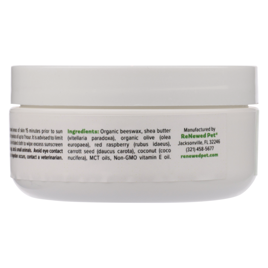 Natural Organic Sunscreen Lotion Shield for Dogs & Cats - Majestic Pet Kingdom