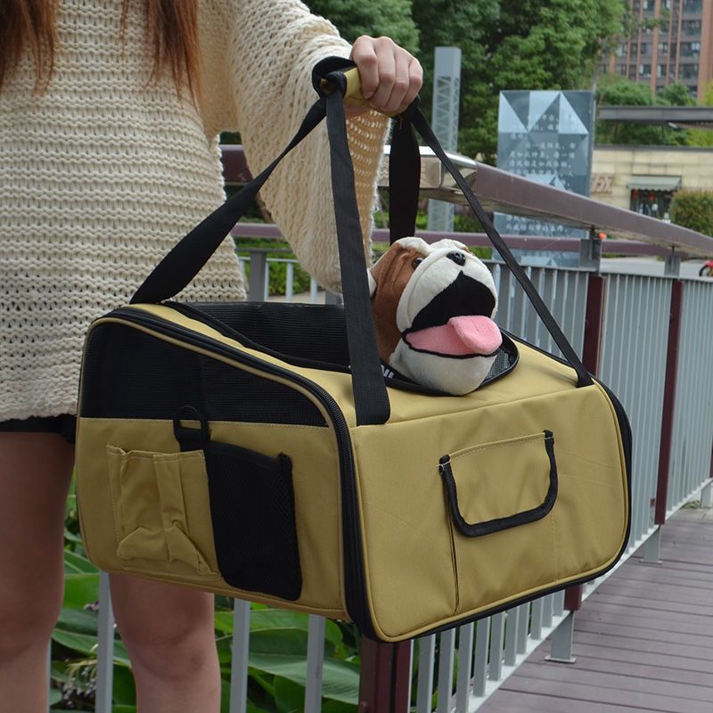 Dog Carrier Backpack Portable Breathable Outdoor Travel Bag - Detail Angle 7 | Majestic Pet Kingdom