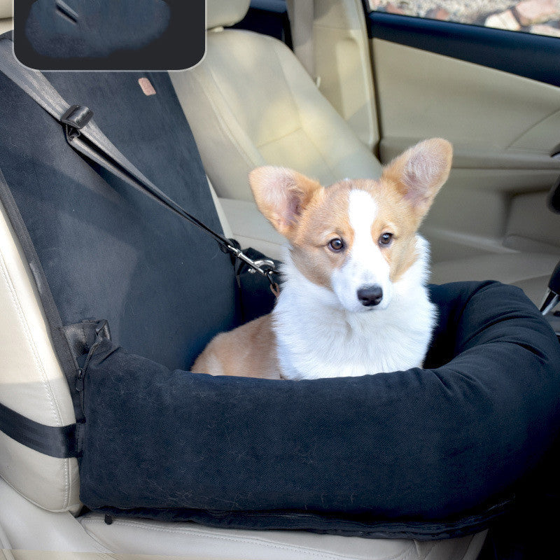 Car Kennel Pet Travel Car Seat Small And Medium-sized Dog Kennel Cushion Pets Supplies - Majestic Pet Kingdom