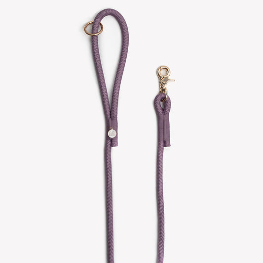 'Lilac' - Braided Rope Leash | Purrfect Pet Kingdom