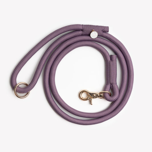 'Lilac' - Braided Rope Leash | Purrfect Pet Kingdom