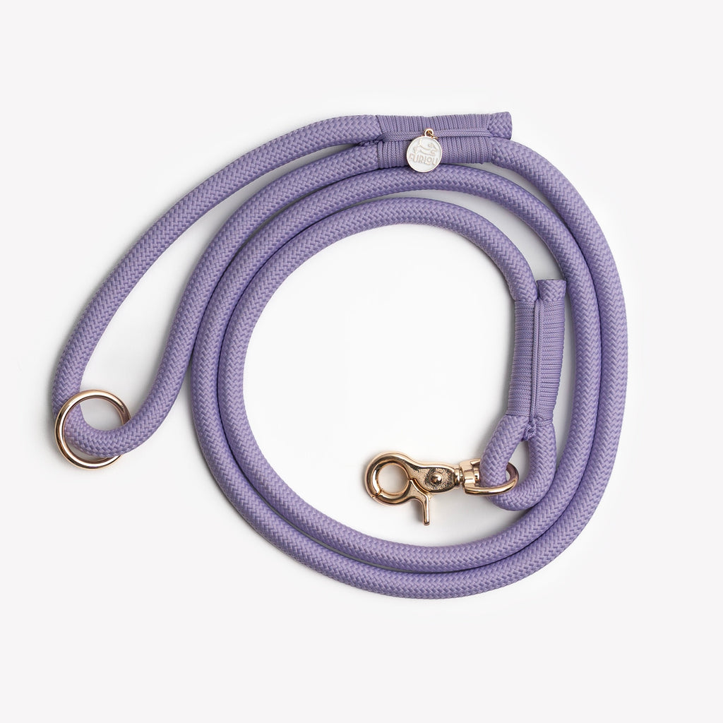 Lavender' - Braided Rope Leash - Majestic Pet Kingdom