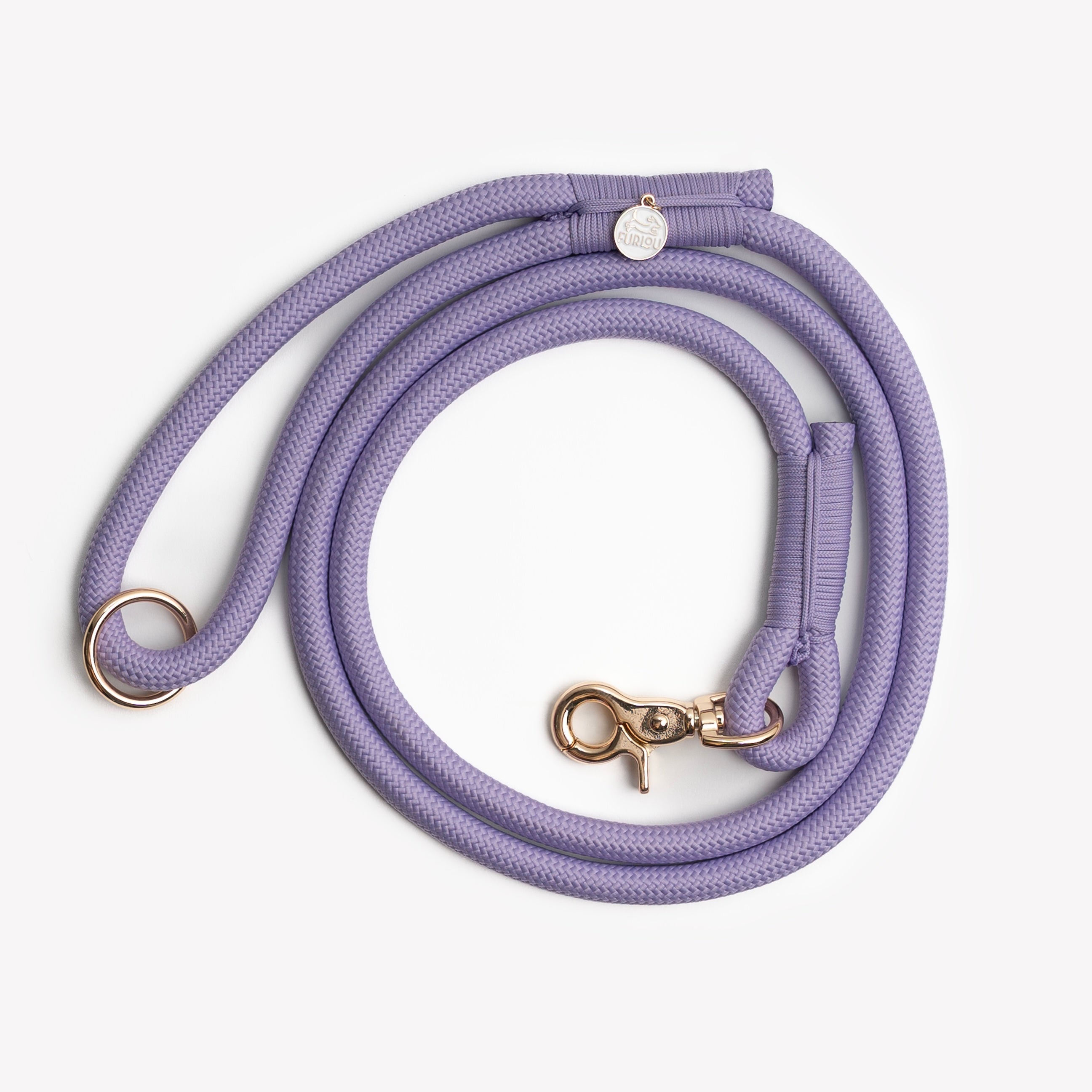 Lavender' - Braided Rope Leash - Majestic Pet Kingdom